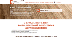 Desktop Screenshot of furniturecluster.cz